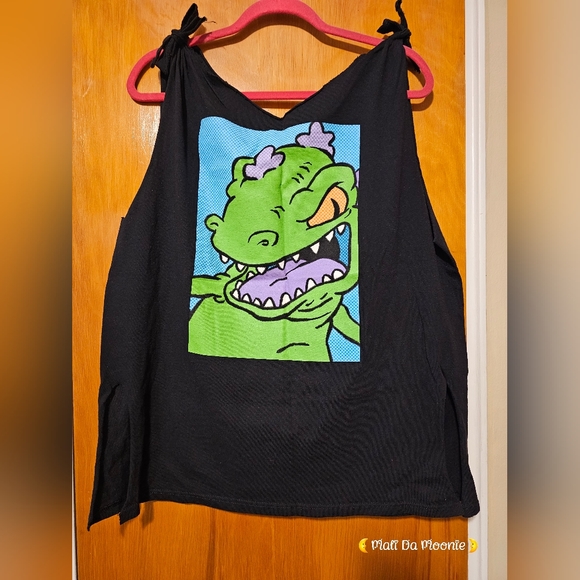 Rugrats Reptar T-shirt 2xl Black - Picture 2 of 7
